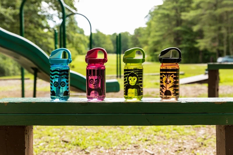 12oz On-The-Fly Kids Lock-Top Bottle with Graphics