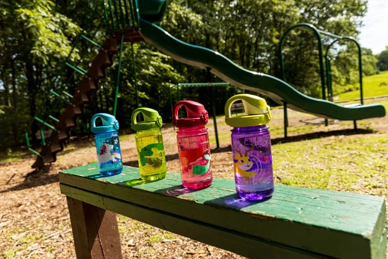 12oz On-The-Fly Kids Lock-Top Bottle with Graphics