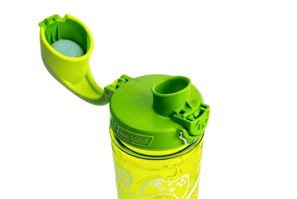 12oz Lock-Top Kids Water Bottle - Nalgene - Dishwaser Safe - BPA Free