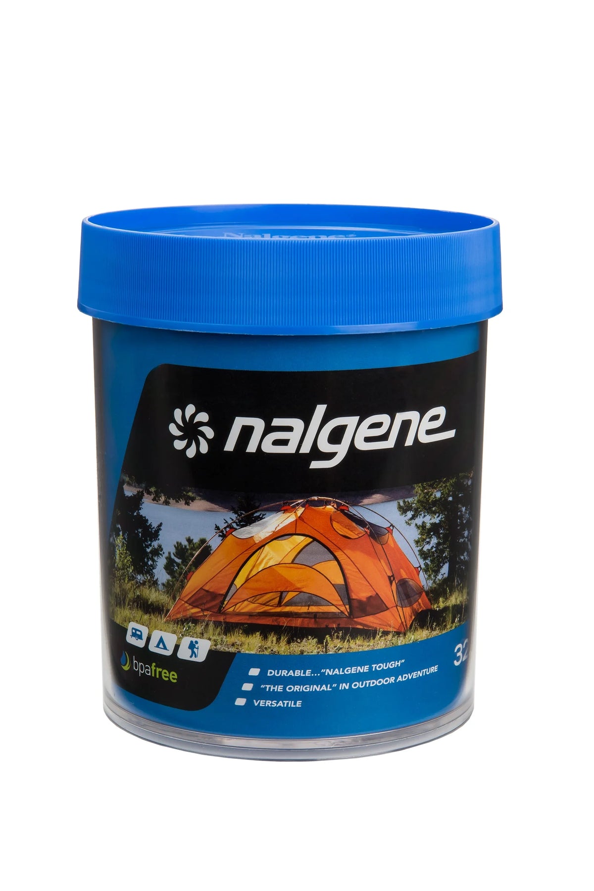 32oz Storage Jar - Blue Lid
