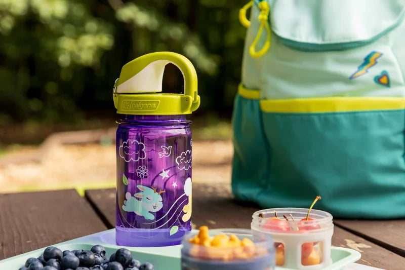 12oz On-The-Fly Kids Lock-Top Bottle with Graphics
